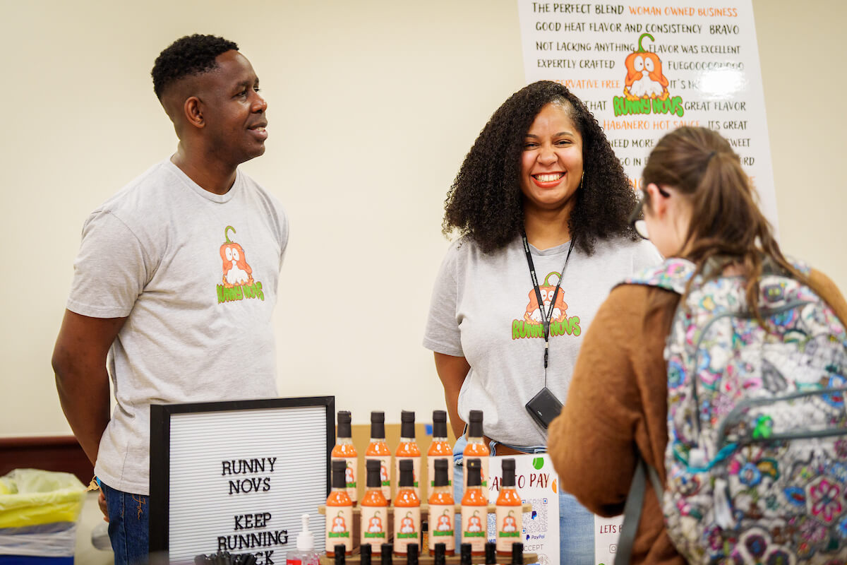 Quinnipiac University hosts an event to highlight small businesses owned and operated by Women of Color in the QU and Greater New Haven community, Tuesday, March 21, 2023 on the North Haven Campus.