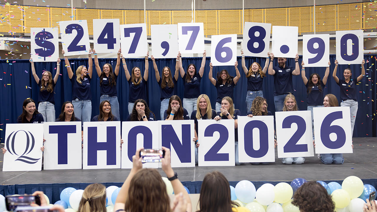 Students raised more than $247,000 at QTHON.