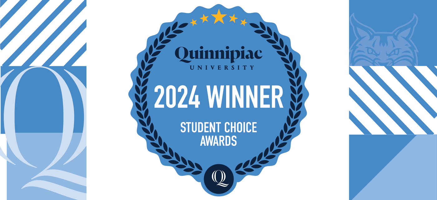 Quinnipiac Student Choice Award Winner 2024