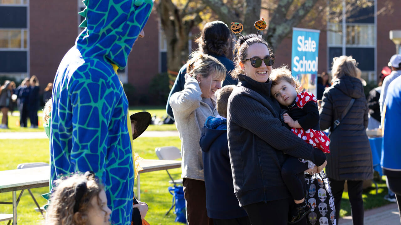 Quinnipiac community dressed up for Halloween event